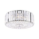Laura Ashley Fernhurst Polished Chrome 3 Light Flush
